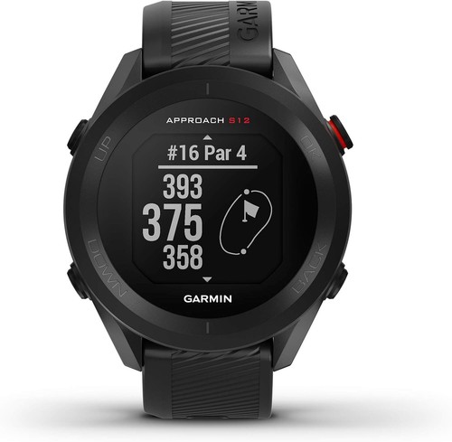Garmin approach s12 black gps - black,