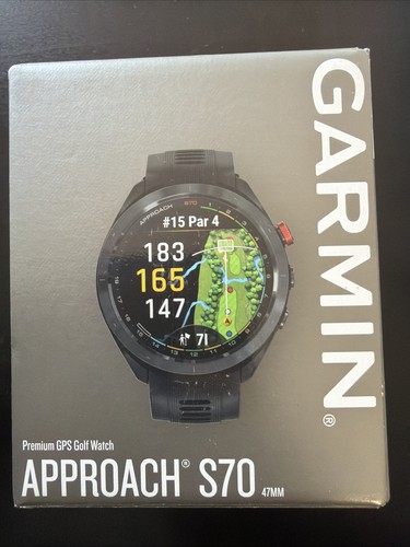 Garmin approach s70 black 47mm - garmin,
